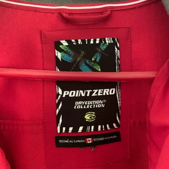 Point Zero Red Utility Jacket - Picture 5 of 5